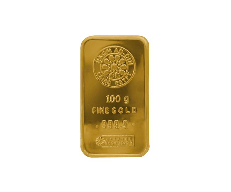 سبيكه ذهب - 100 جرام