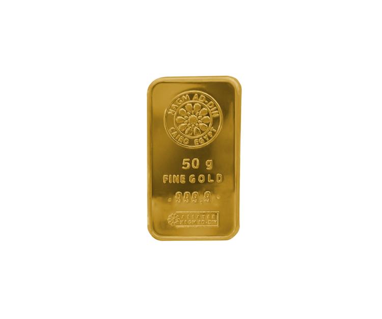 سبيكه ذهب - 50  جرام