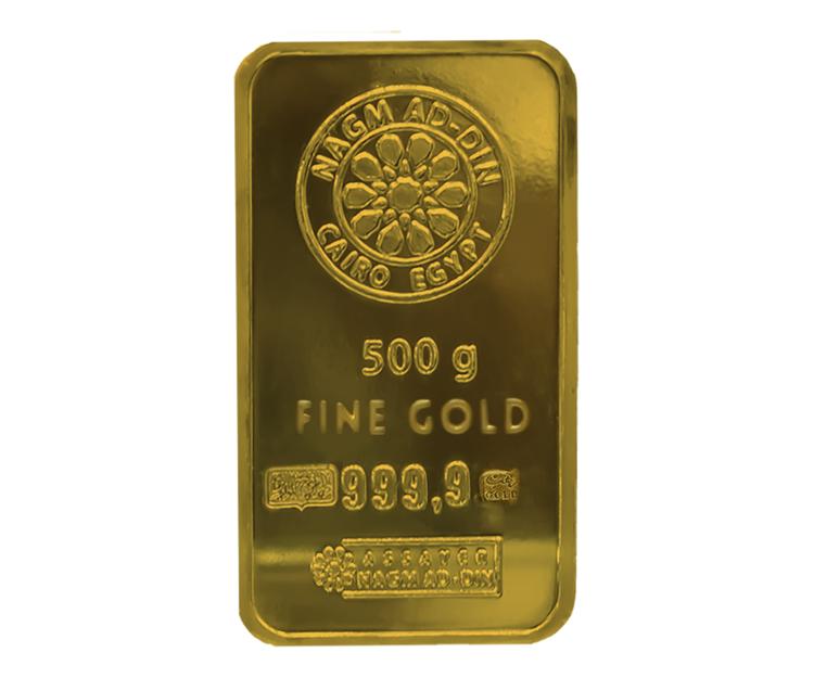سبيكه ذهب - 500 جرام